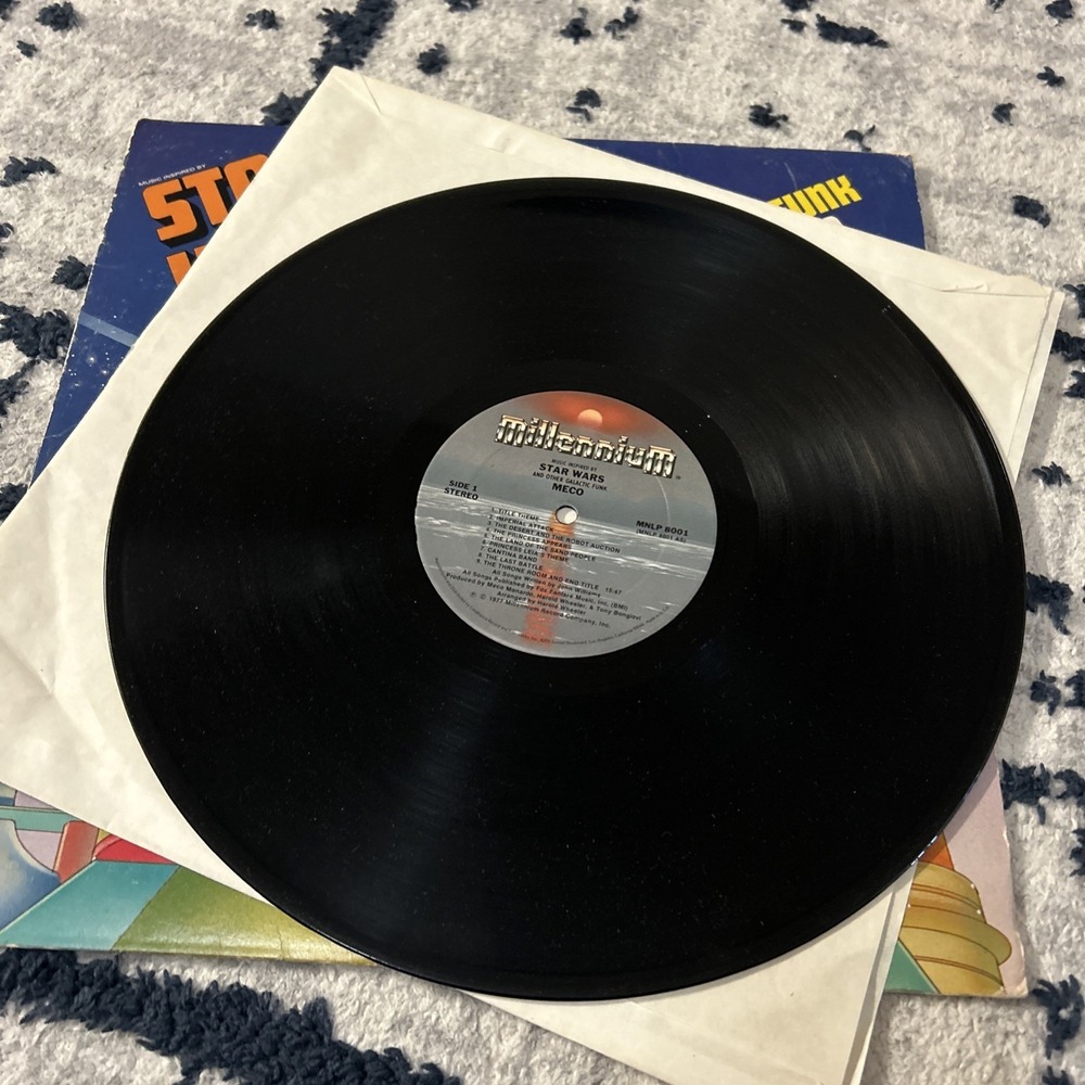 STAR WARS and Other Galactic Funk by MECO Vinyl Record Album LP Millennium 1977 - Picture 4 of 5